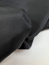 Viscose Lining Twill Black Stretch