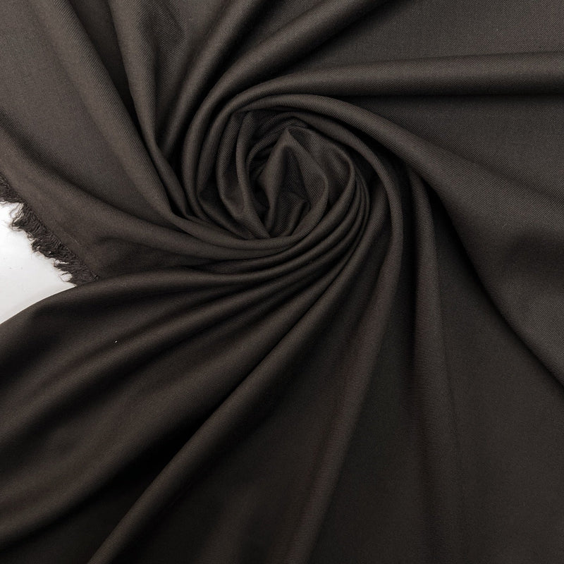 Stretch Twill Fabric Gray Brown