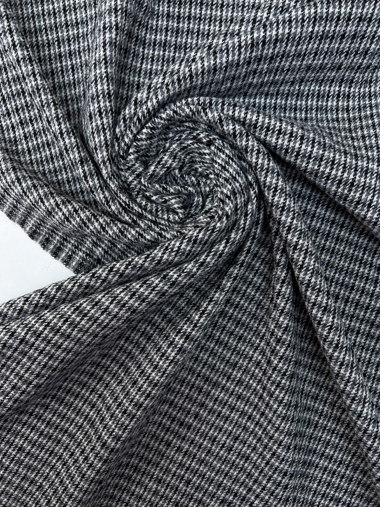 Wool Tweed White Shade Fabric