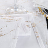 Velvet Table Runner 13x108 White
