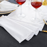 Velvet Table Runner 13x108 White