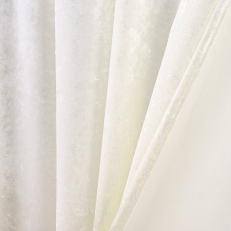 Velvet Backdrop Drape 10 ft x 57 in Ivory
