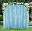 Sequin Backdrop Drape 14 ft x 52 in Baby Blue