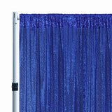 Sequin Backdrop Drape Panel 14 ft x 52 in Royal Blue