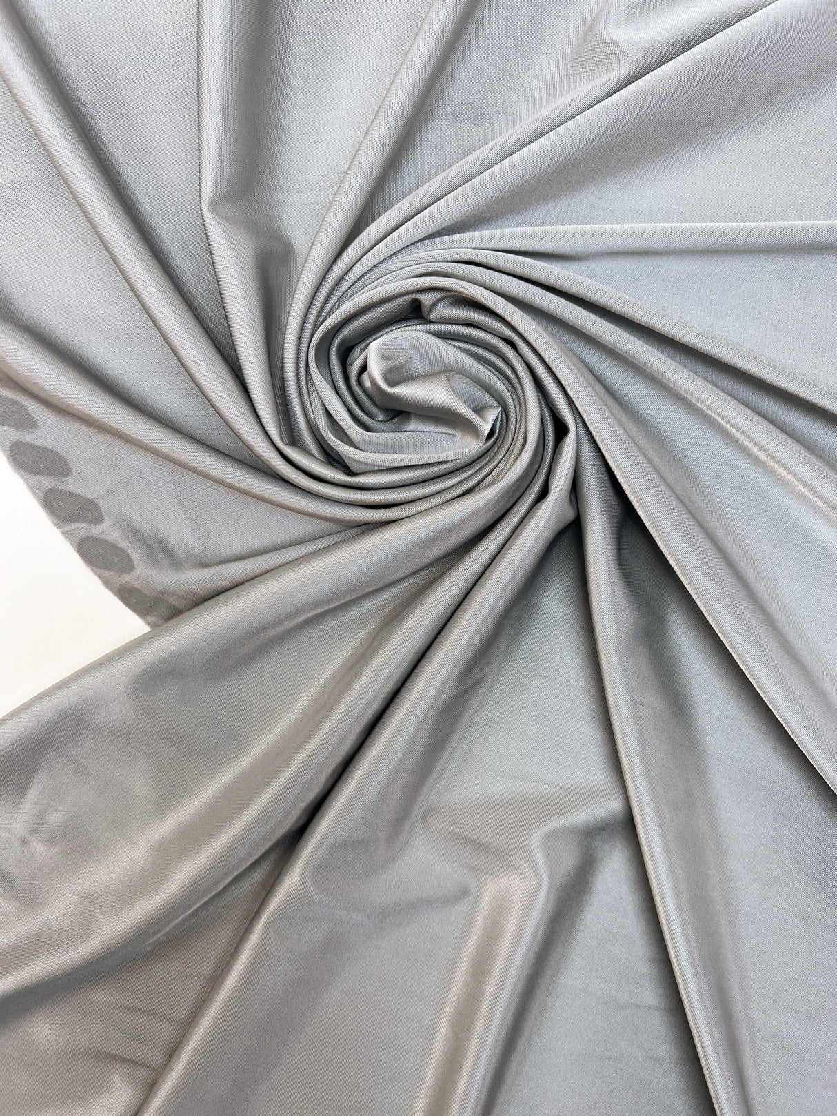 Viscose Elastane Moiré Knit Gray