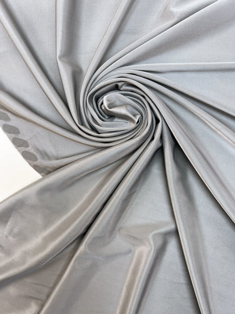 Viscose Elastane Moiré Knit Gray