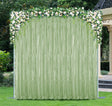 Sequin Backdrop Drape Panel 10 ft x 52 in Sage Green