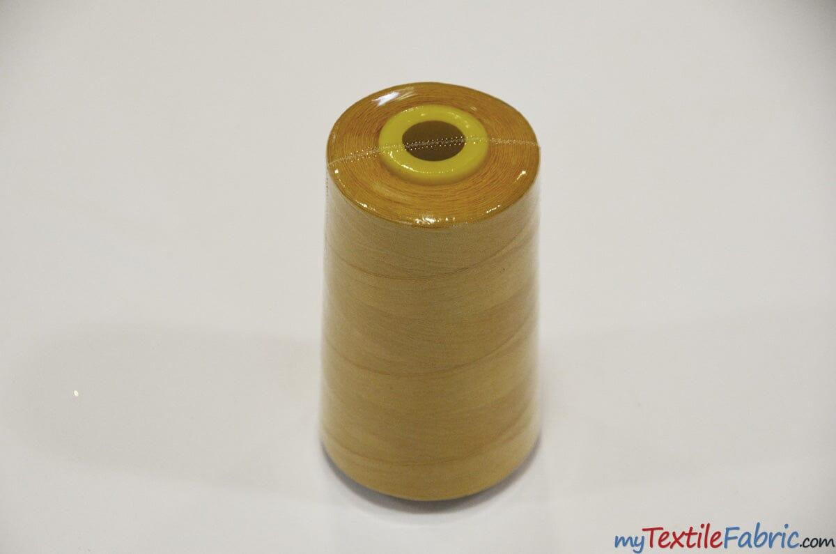 All Purpose Polyester Thread - 100% Spun Polyester Sewing Thread, 6000 Yard Spool, 50+ Colors Available (1 Spool)