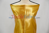 Bridal Satin Polyester Fabric - Shiny Solid, 58/60" Width, Multiple Colors (Yards, Bolts, Sample Swatches)
