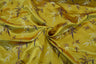 Oriental Bamboo Brocade Polyester Fabric - Bamboo Jacquard, 45" Width (1 Yard)