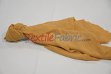 100 Percent Cotton Gauze Fabric - Soft Lightweight Muslin, 46/48" Width, Yards, Bolts, Sample Swatch (1 Yard)