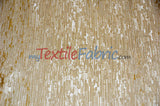 Luxury Jacquard Polyester Fabric - Solid Textured, 58/60" Width, Multiple Colors (1 Yard)