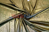 Metallic Stretch Slinky Polyester Spandex Fabric - Metallic Solid, 58" Width, Multiple Colors (1 Yard)