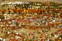 Fish Scale Paillette Sequins Polyester Fabric - 9Mm Sequins, 54" Width, Multiple Colors (1 Yard)