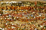 Fish Scale Paillette Sequins Polyester Fabric - 9Mm Sequins, 54" Width, Multiple Colors (1 Yard)