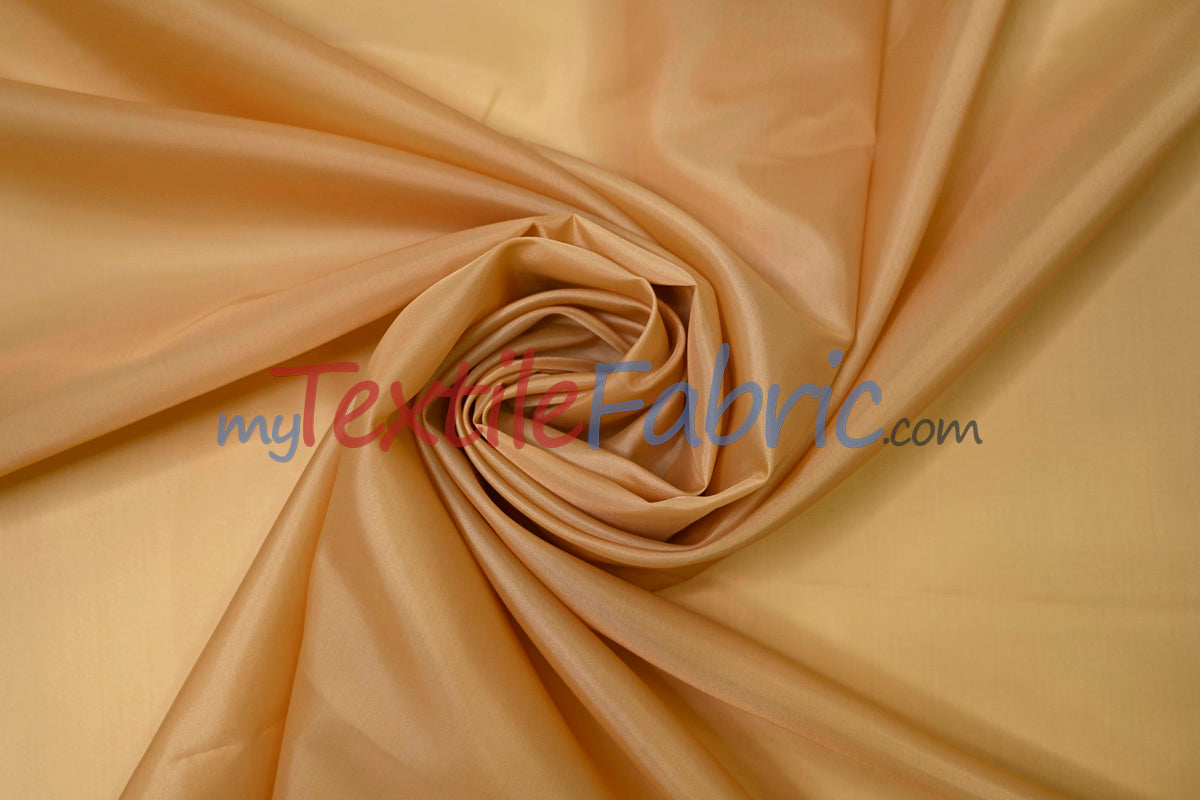 Polyester Lining Fabric - 100 Percent Polyester, Solid, 58/60" Width (Continuous Yards)