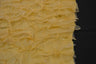 Organza Ruffled Taffeta Polyester Fabric - Layered Horizontal Ruffles, 57" Width, Multiple Colors (1 Yard)