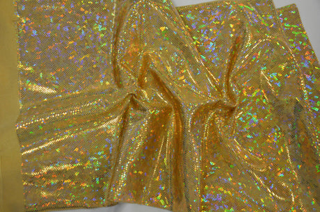 Shattered Hologram Spandex Fabric - Multiple Colors, 58/60" Width (1 Yard)