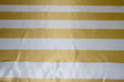 3.5 Inch Stripe Satin Print Polyester Fabric - Multiple Colors, 58/60" Width (1 Yard)