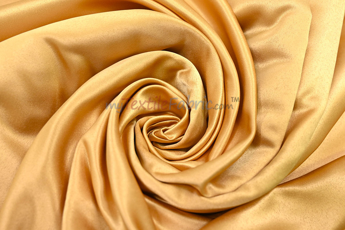 Lamour Satin Polyester Matte Satin Fabric - Multiple Colors, 58/60" Width (1 Yard)