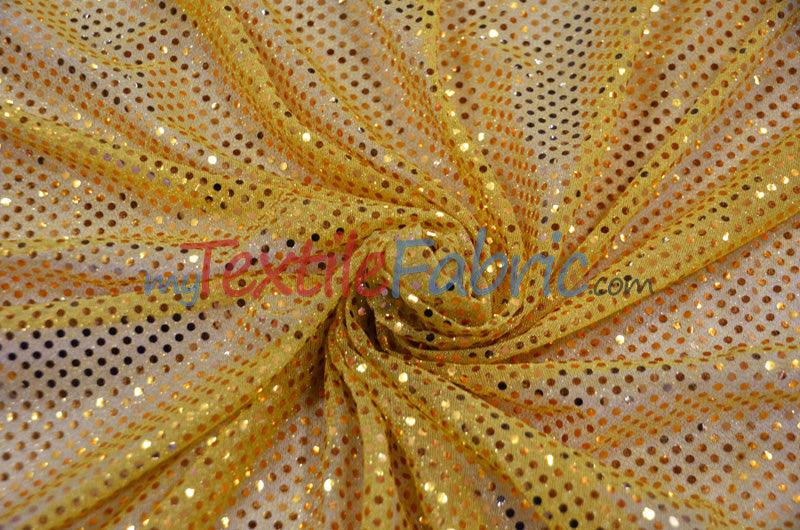 Confetti Dot Sequins Polyester Fabric - 3Mm Sequins, 45" Width (1 Yard)