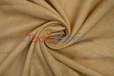 Vintage Linen Polyester Fabric - Faux Burlap, Rustic Natural Look, 58/60" Width (1 Yard)