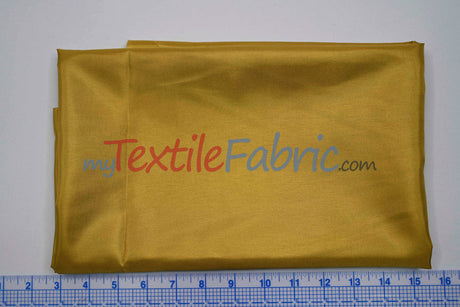 Polyester Silky Habotai Lining Polyester Fabric - Solid, 58" Wide (Sample Swatch)