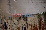 Fish Scale Paillette Sequins Polyester Fabric - 9Mm Sequins, 54" Width, Multiple Colors (1 Yard)