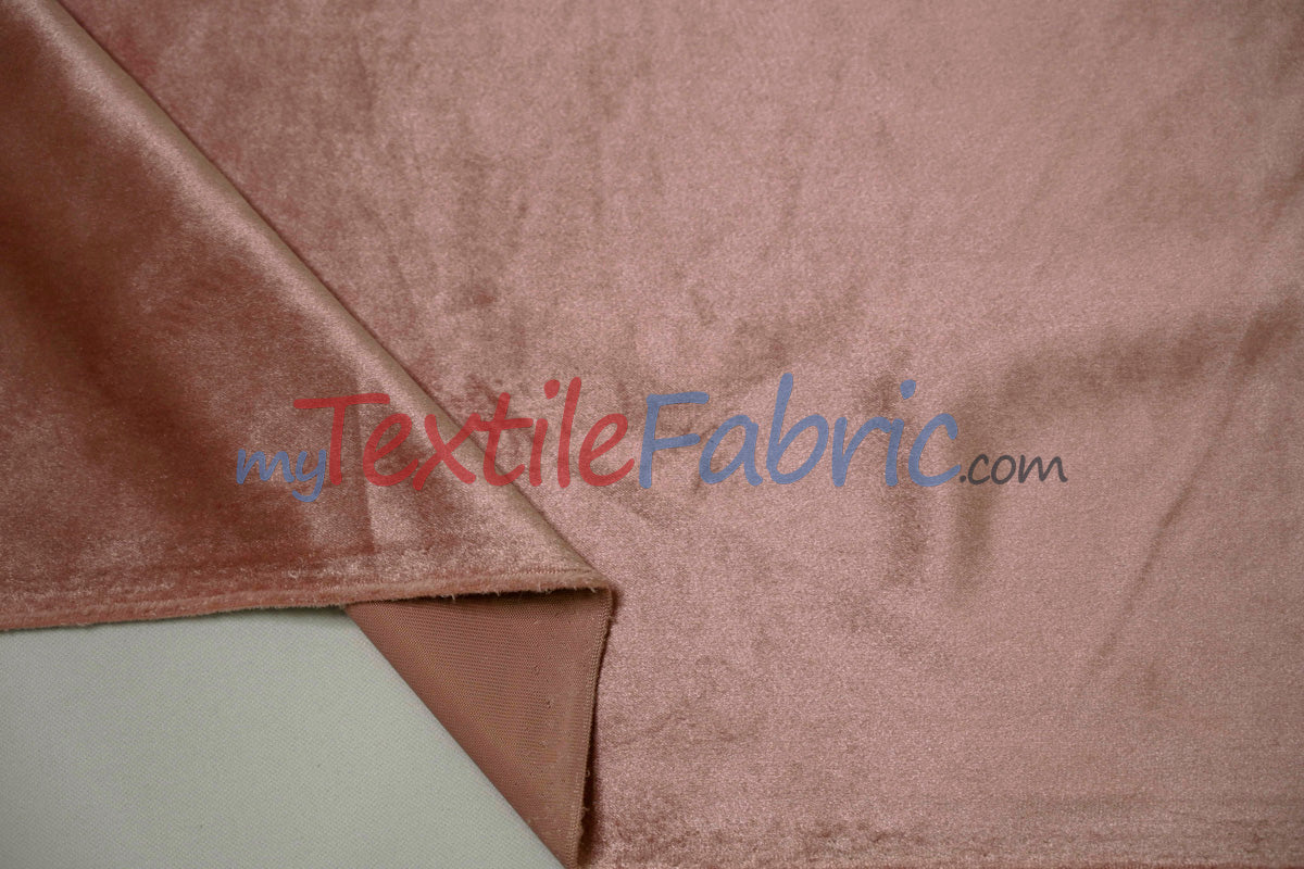 BT Royal Plush Velvet Fabric - Soft Plush Non Stretch Velvet, Multiple Colors, 58/60" Width (1 Yard)