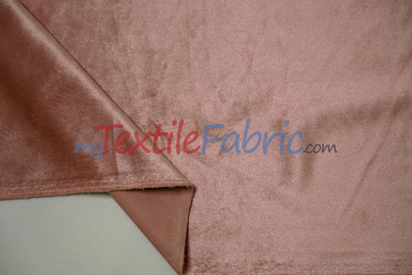BT Royal Plush Velvet Fabric - Soft Plush Non Stretch Velvet, Multiple Colors, 58/60" Width (1 Yard)