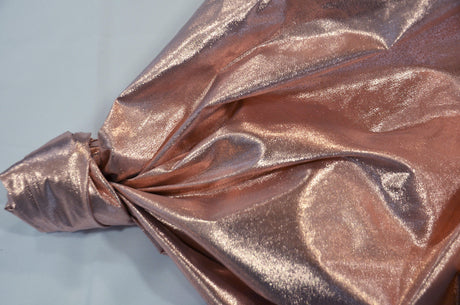Tissue Lame Nylon Metallic Fabric - Solid Sheen, 44/45" Width (1 Yard)