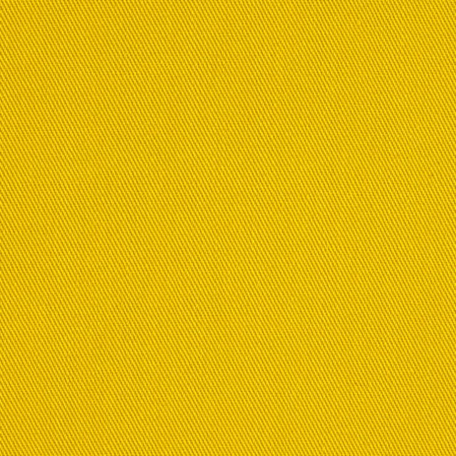 Yellow Poly Cotton Twill Fabric
