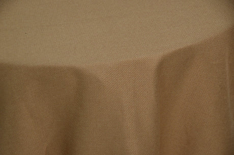 Faux Luxe Burlap Polyester Fabric - Natural Color, Solid, 57/58" Wide (Yards)