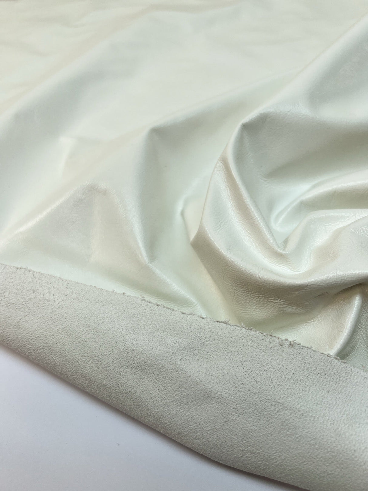 Leather Shades White Green Leather