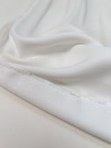 Cotton Crepe Fabric White