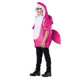 Pink Shark Costume - Kids