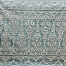 Beaded Corded Lace Fabric White