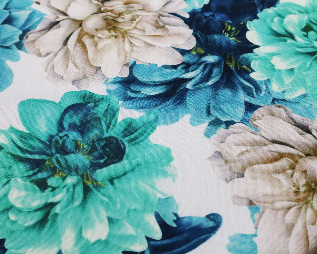 Faux Linen Dinner Napkin Sample 20x20 Peony