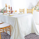Ice Crushed Velvet Rectangular Tablecloth Seamless
