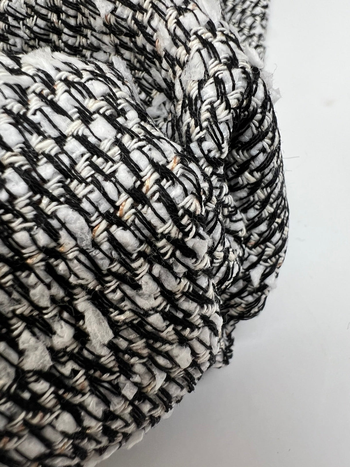Cotton Tweed Melange Gray
