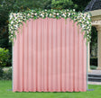 Chiffon Backdrop Drape Panel 14 ft x 57 in Rose Pink