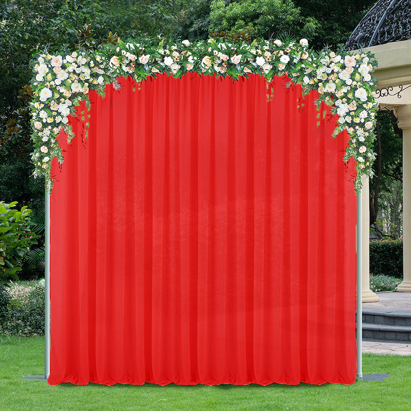 Chiffon Backdrop Curtain Drape Panel