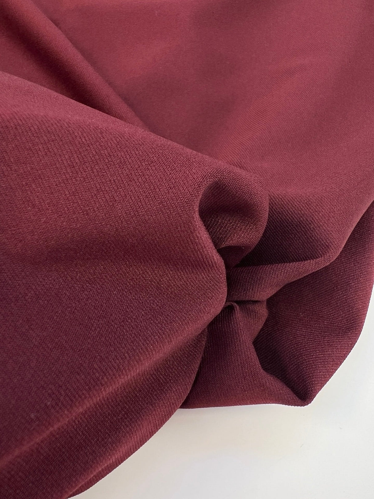 Polyamide Elastane Stretch Knitted Fabric Red Brown