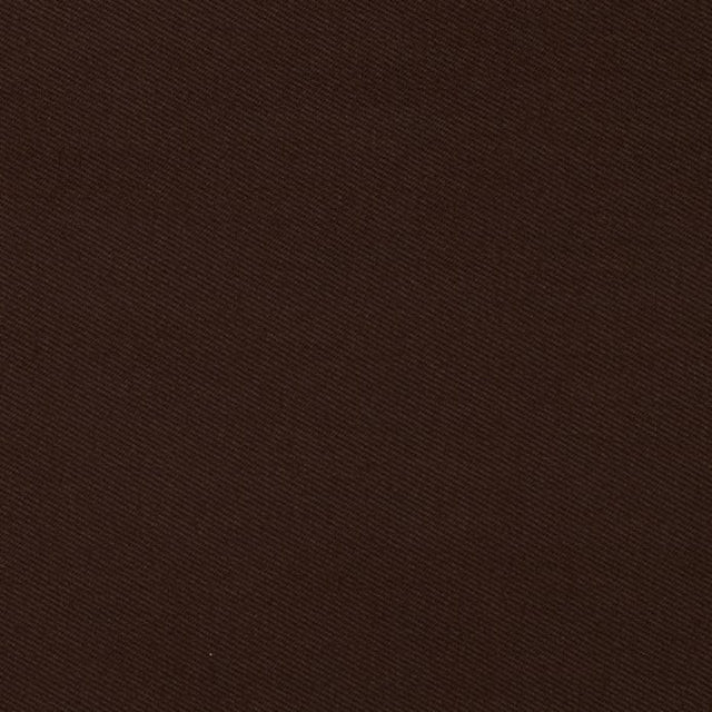 Brown Poly Cotton Twill Fabric