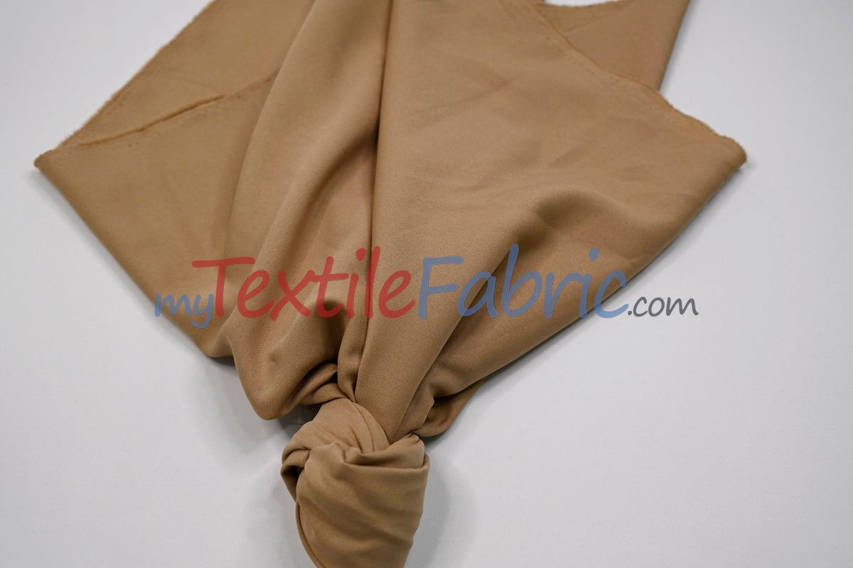 Extra Wide Polyester Fabric - Solid, 124" Width (1 Yard)
