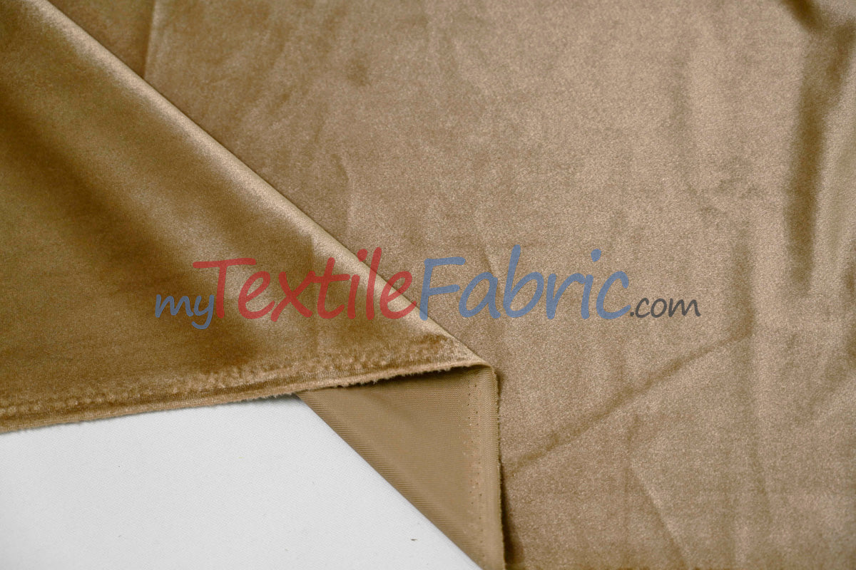 BT Royal Plush Velvet Fabric - Soft Plush Non Stretch Velvet, Multiple Colors, 58/60" Width (1 Yard)