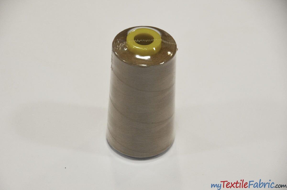 All Purpose Polyester Thread - 100% Spun Polyester Sewing Thread, 6000 Yard Spool, 50+ Colors Available (1 Spool)