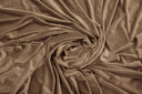 Stretch Velvet Spandex Fabric - Solid, 58" Width (1 Yard)