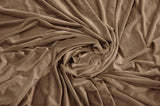 Stretch Velvet Spandex Fabric - Solid, 58" Width (1 Yard)