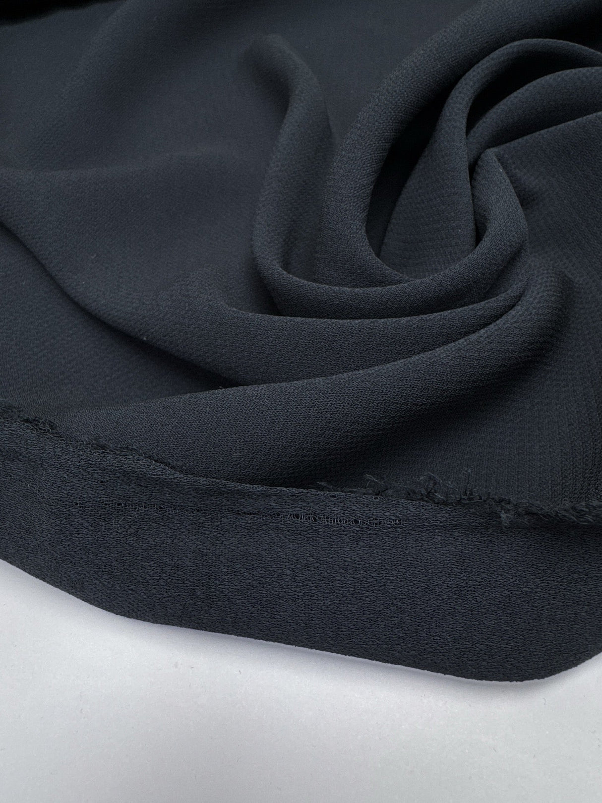 Cotton Crepe Fabric Blue